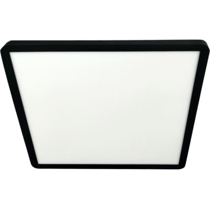 Luminária de teto LED LED/32W/230V 3000/4000/6500K 40x40 cm preta