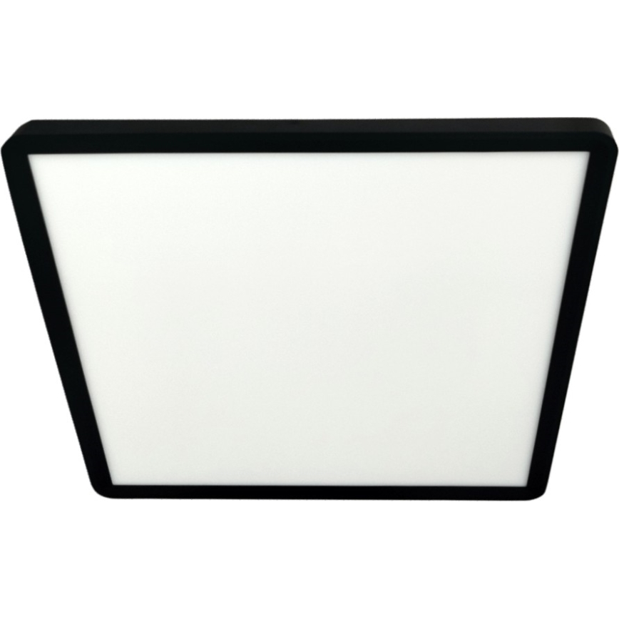 Luminária de teto LED LED/32W/230V 3000/4000/6500K 40x40 cm preta