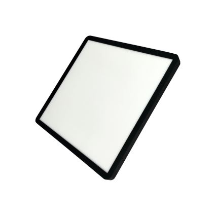 Luminária de teto LED LED/32W/230V 3000/4000/6500K 40x40 cm preta