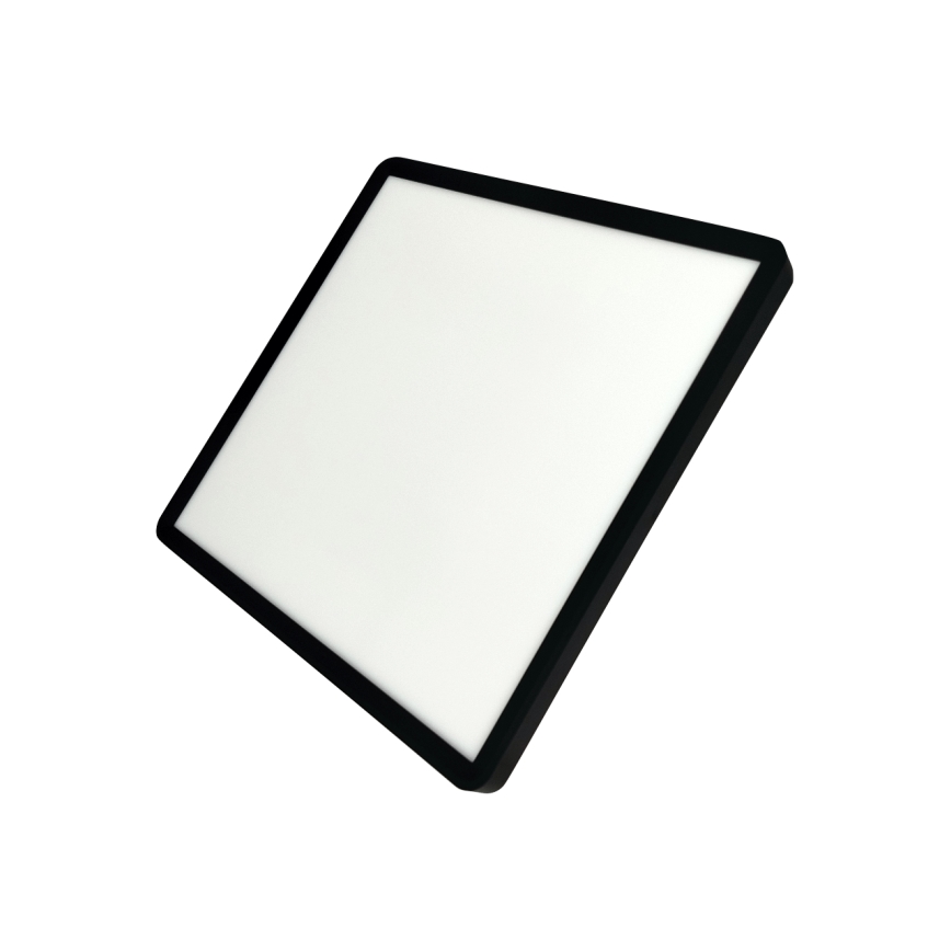 Luminária de teto LED LED/32W/230V 3000/4000/6500K 40x40 cm preta