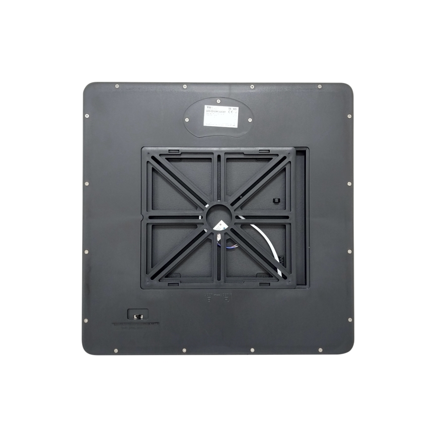 Luminária de teto LED LED/32W/230V 3000/4000/6500K 40x40 cm preta
