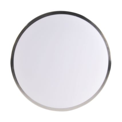 Luminária de teto LED LIBRA LED/15W/230V, diâmetro 29 cm, cromado brilhante