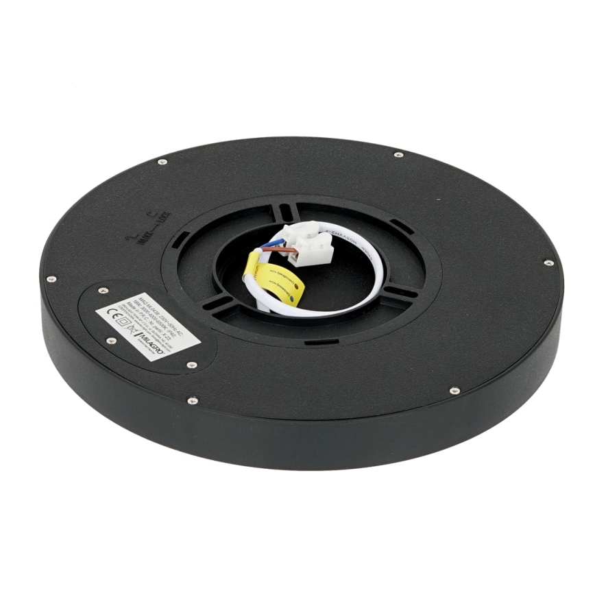 Luminária de Teto LED MAQ LED/18W/230V 3000/4000/6500K IP40 preta