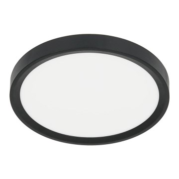 Luminária de Teto LED MAQ LED/18W/230V 3000/4000/6500K IP40 preta