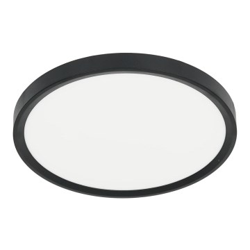 Luminária de Teto LED MAQ LED/24W/230V 3000/4000/6500K IP40 preta