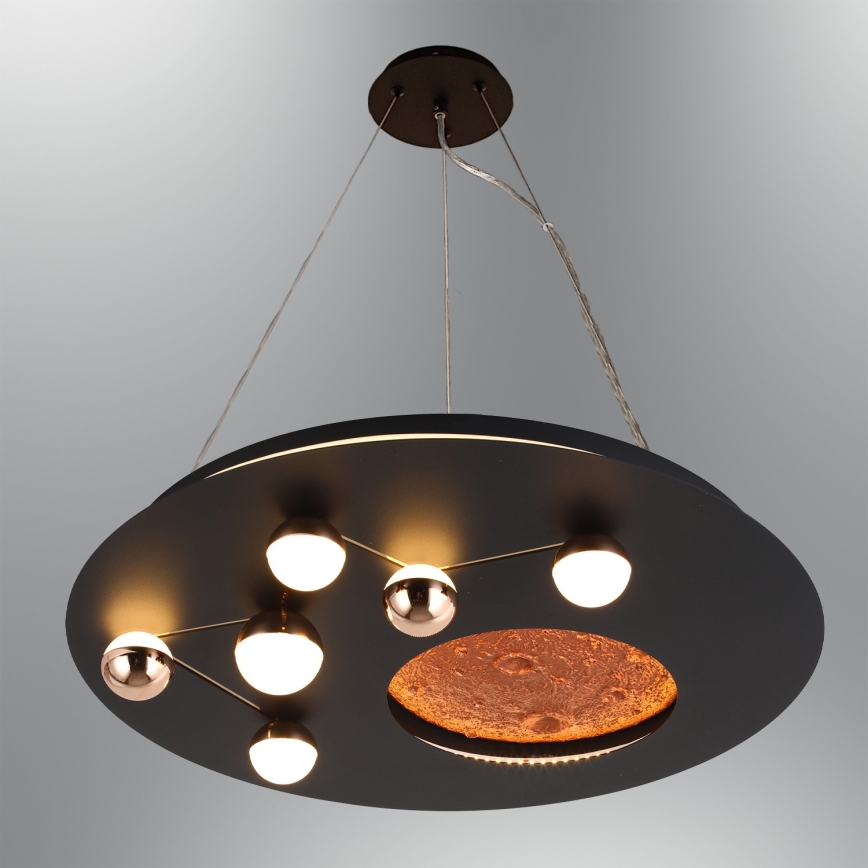 Luminária de teto LED MARS LED/48W/230V 3000K preta