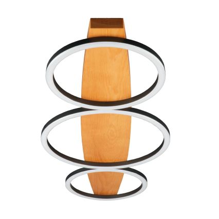 Luminária de teto LED MELISA LED/28W/230V 26,5x70 cm pinho