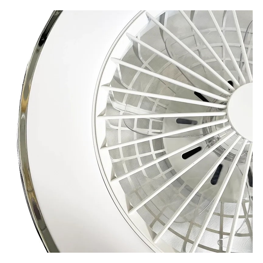 Luminária de teto LED dimmerizável com ventilador OPAL LED/48W/230V 3000-6500K + controlo remoto