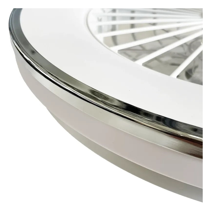 Luminária de teto LED dimmerizável com ventilador OPAL LED/48W/230V 3000-6500K + controlo remoto