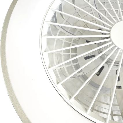 Luminária de teto LED dimmerizável com ventilador OPAL LED/48W/230V 3000-6500K + controlo remoto