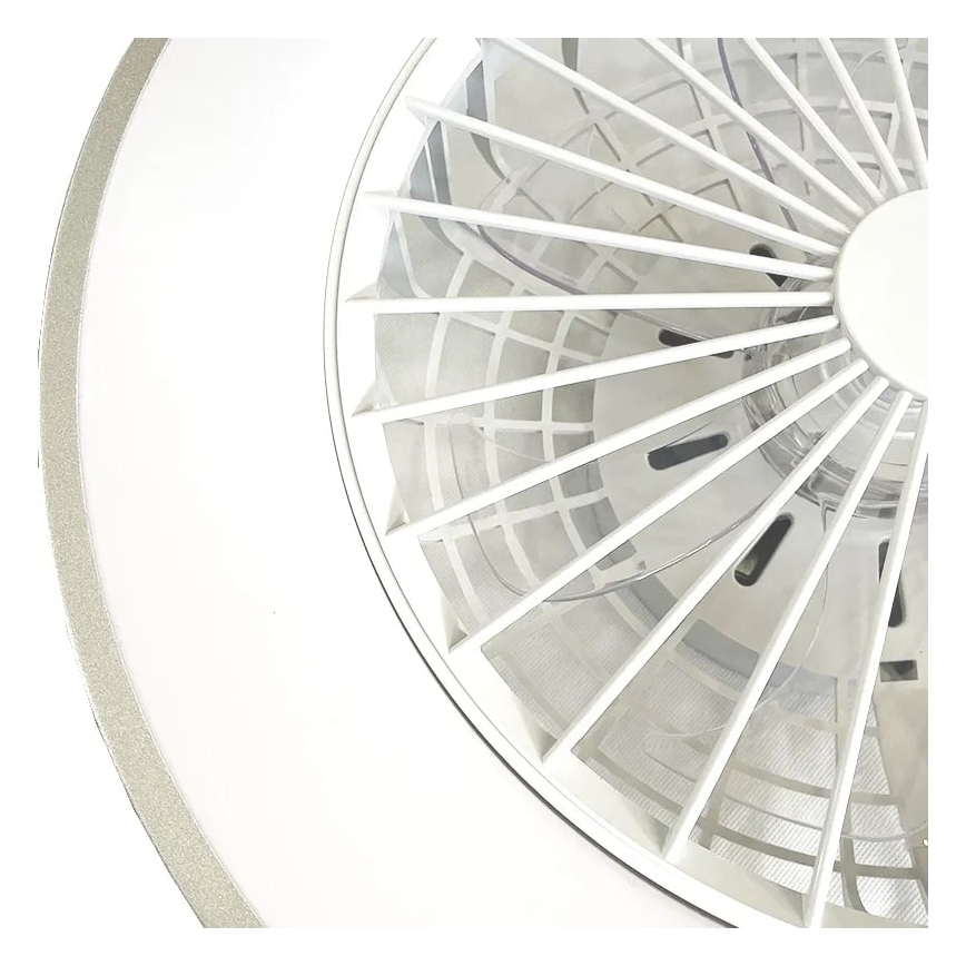 Luminária de teto LED dimmerizável com ventilador OPAL LED/48W/230V 3000-6500K + controlo remoto