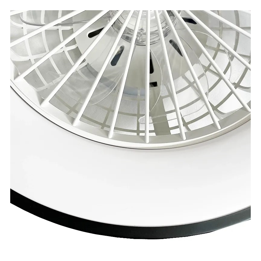 Luminária de teto LED dimmerizável com ventilador OPAL LED/48W/230V 3000-6500K + controlo remoto