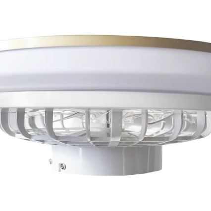 Luminária de teto LED dimmerizável com ventilador OPAL LED/48W/230V 3000-6500K + controlo remoto
