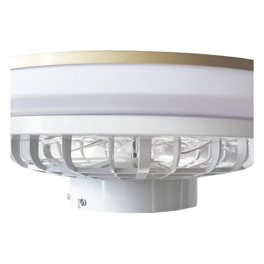 Luminária de teto LED dimmerizável com ventilador OPAL LED/48W/230V 3000-6500K + controlo remoto