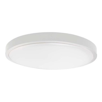 Luminária de teto LED para banheiro com sensor LED/18W/230V 4000K IP44 diâmetro 22,5 cm branca