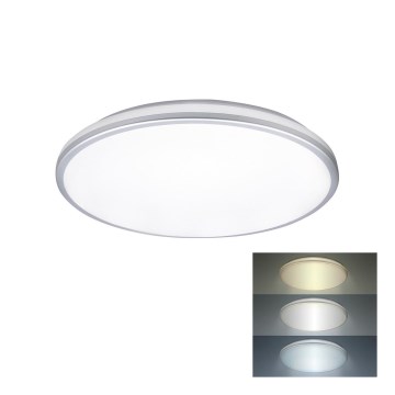 Luminária de teto LED para banheiro LED/18W/230V 3000/4000/6500K IP54