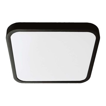 Luminária de teto LED para banheiro SAMSUNG CHIP LED/48W/230V IP44 3000K 42x42 cm preta