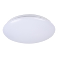 Luminária de teto LED para casa de banho com sensor de movimento e sensor crepuscular CORSO LED/12W/230V 3000/4000/6500K Ø 27,8 cm IP44