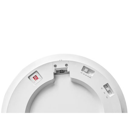 Luminária de tecto LED dimerizável com detetor de movimento e sensor crepuscular, LED/6/12/18W/230V, Ø 23 cm