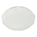 Luminária de teto LED regulável HEX LED/72W/230V 3000-6000K Ø 50 cm branca + controlo remoto