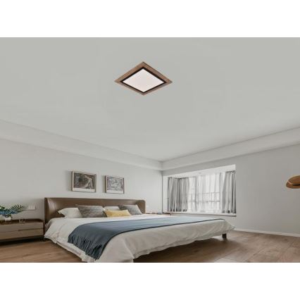 Luminária de teto LED regulável LED/35W/230V 3000-6500K + controlo remoto