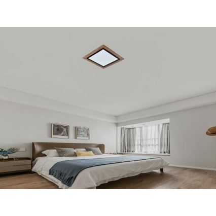 Luminária de teto LED regulável LED/35W/230V 3000-6500K + controlo remoto