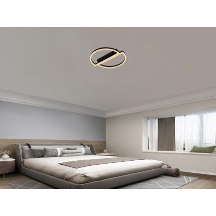 Luminária de teto LED regulável LED/55W/230V 3000-6500K + comando remoto