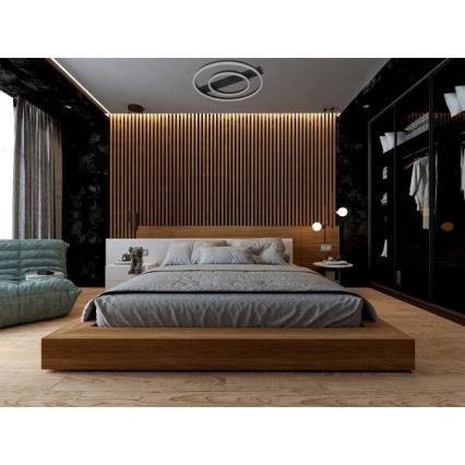 Luminária de teto LED regulável LED/60W/230V 3000-6500K + comando remoto