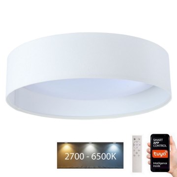 Luminária de teto LED regulável SMART GALAXY LED/36W/230V diâmetro 55 cm 2700-6500K Wi-Fi Tuya branca + controlo remoto