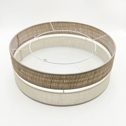 Plafon LED SIRJA BOHO, 36 W, 230 V, 4000 K, Ø 45 cm, bege/creme