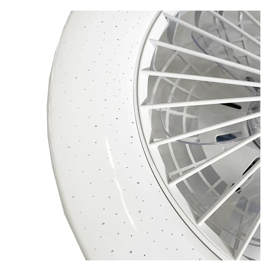 Luminária de teto LED dimmerizável com ventilador STAR LED/48W/230V 3000-6500K + controlo remoto