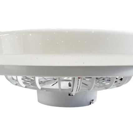 Luminária de teto LED dimmerizável com ventilador STAR LED/48W/230V 3000-6500K + controlo remoto