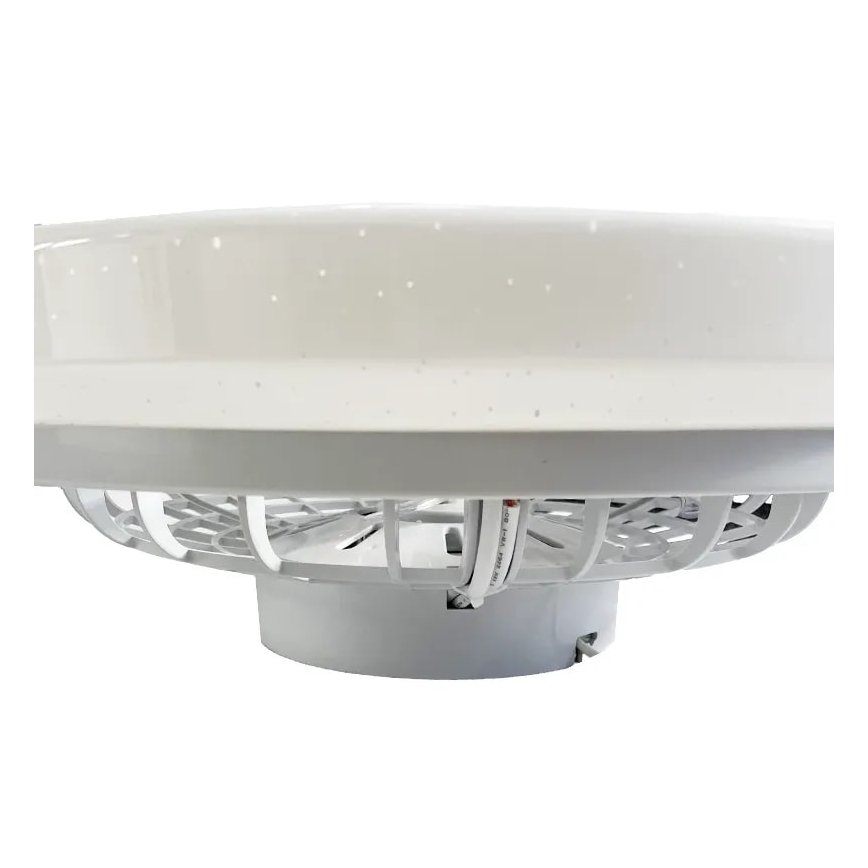 Luminária de teto LED dimmerizável com ventilador STAR LED/48W/230V 3000-6500K + controlo remoto