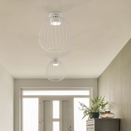 Luminária de teto OVELLA 1xGX53/10W/230V Ø 25 cm creme
