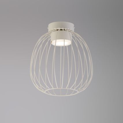 Luminária de teto OVELLA 1xGX53/10W/230V Ø 25 cm creme