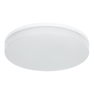 Luminária de teto para banheiro LED RGBW dimmerizável LED/20W/230V Wi-Fi IP44 branca