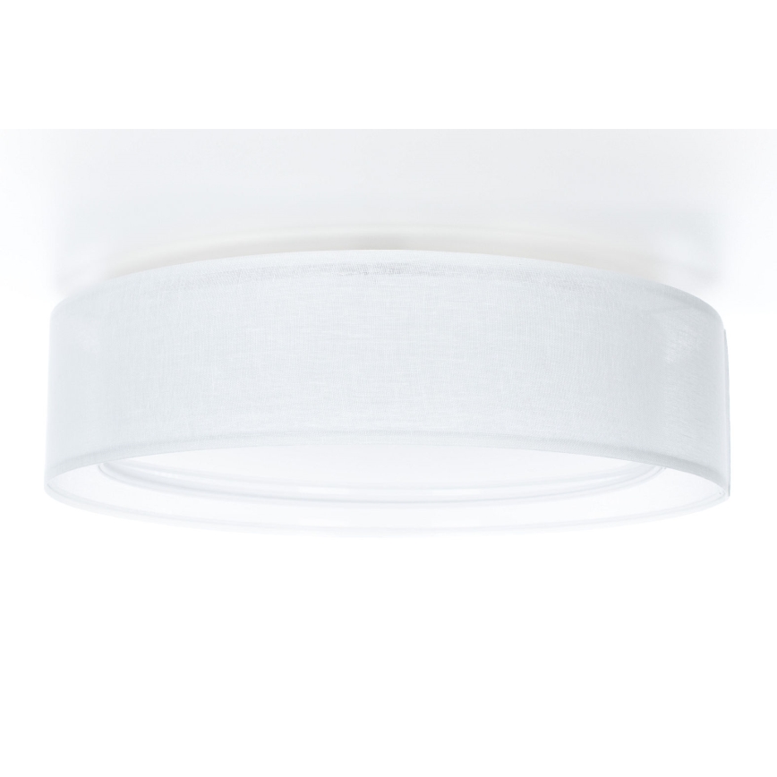 Luminária de teto PURO 2x E27/40W/230V, Ø 50 cm, branca