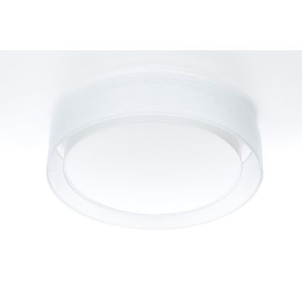 Luminária de teto PURO 2x E27/40W/230V Ø 60 cm branca