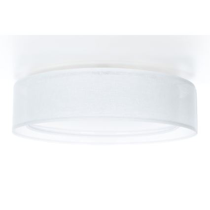 Luminária de teto PURO 2x E27/40W/230V Ø 60 cm branca