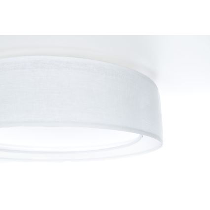 Luminária de teto PURO 2x E27/40W/230V Ø 60 cm branca