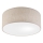 Luminária de teto SIRJA 1xE27/15W/230V Ø 35 cm bege