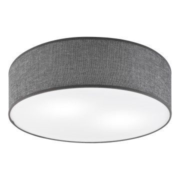 Luminária de teto SIRJA 2xE27/15W/230V, Ø 45 cm, cinzenta