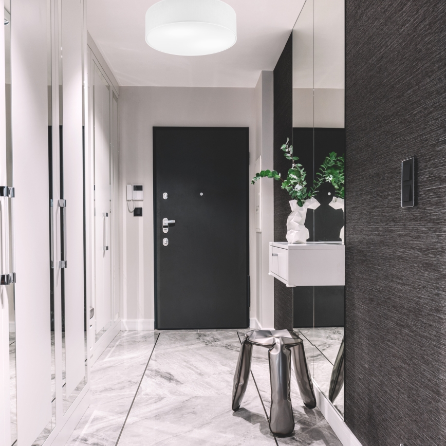 Luminária de teto SIRJA 2xE27/15W/230V Ø45 cm branca