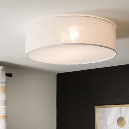 Luminária de teto SIRJA 2xE27/15W/230V Ø45 cm branca