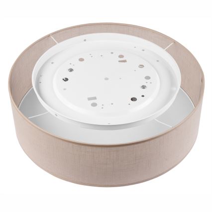 Luminária de teto SIRJA 2xE27/60W/230V diâmetro 45 cm bege