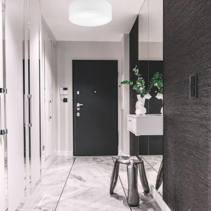 Luminária de teto SIRJA 2xE27/60W/230V diâmetro 45 cm branca