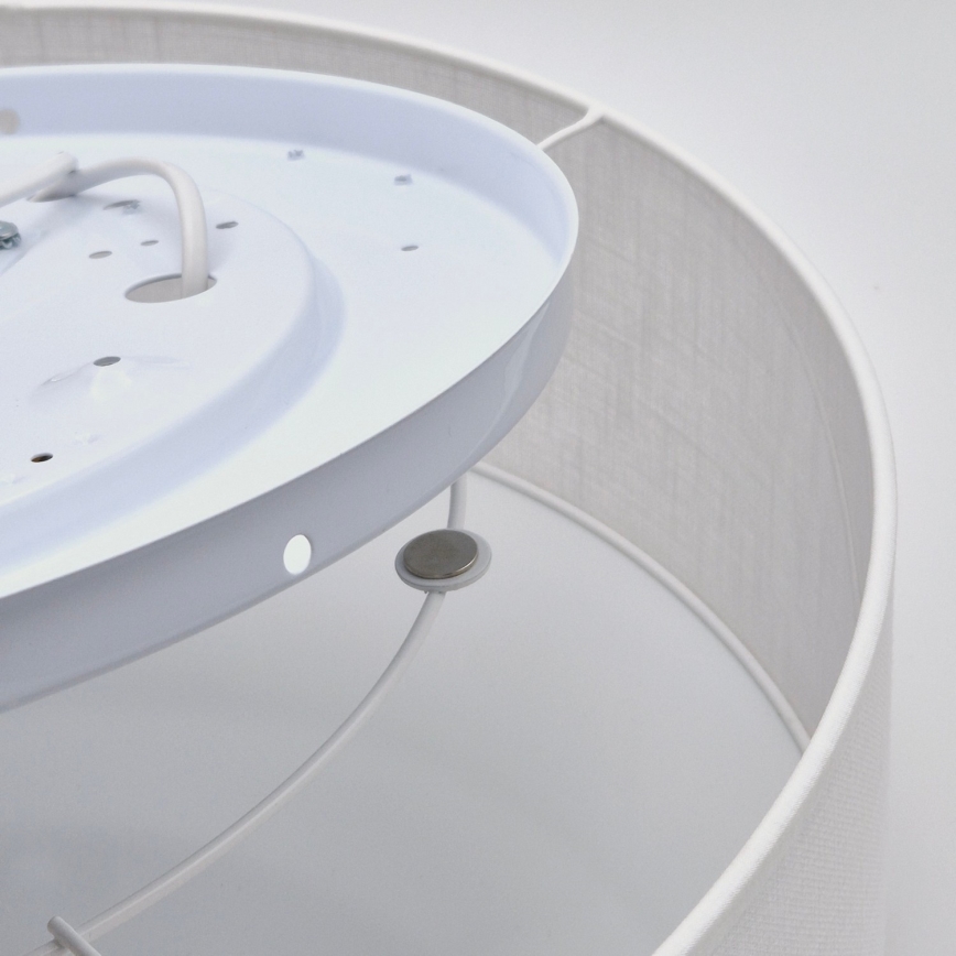 Luminária de teto SIRJA 2xE27/60W/230V diâmetro 45 cm branca