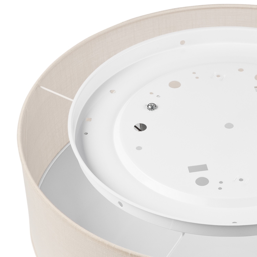 Luminária de teto SIRJA 2xE27/60W/230V diâmetro 45 cm creme