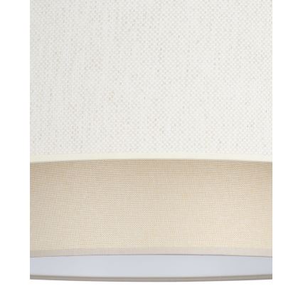 Luminária de teto sobreposta NATIA 1xE27/60W/230V, Ø 45 cm, creme
