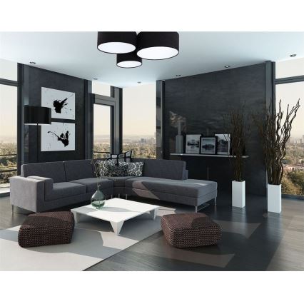 Luminária de teto SPACE 3xE27/60W/230V